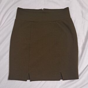 Urban Outfitters Olive Green Women's Skirt